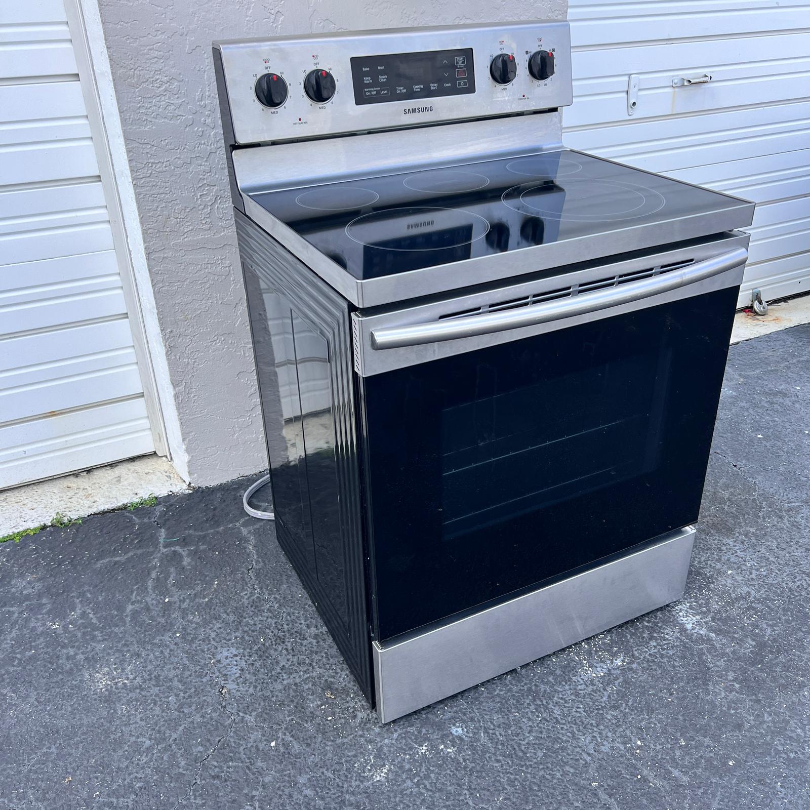 Samsung Stainless Steel Electric Stove Samsung Stainless Steel Electric Stove